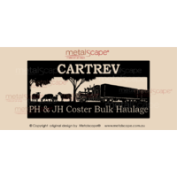 XL Property Sign - Road Train & Sheep