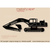 Komatsu Excavator Plaque