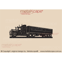Truck - Kenworth T904 Semi Trailer - Tipper