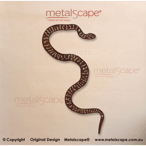 Countryscape - Metalscape - Metal Art - Farm-Broad-headed Snake 