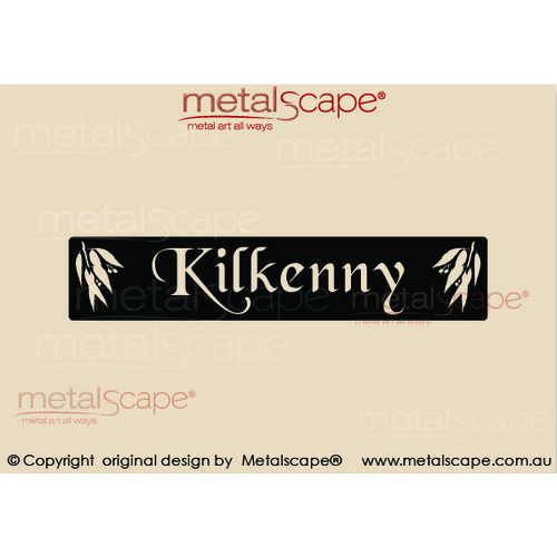Metalscape - Farm Property Signs-Large Property Sign - Classic Cut - 1 line