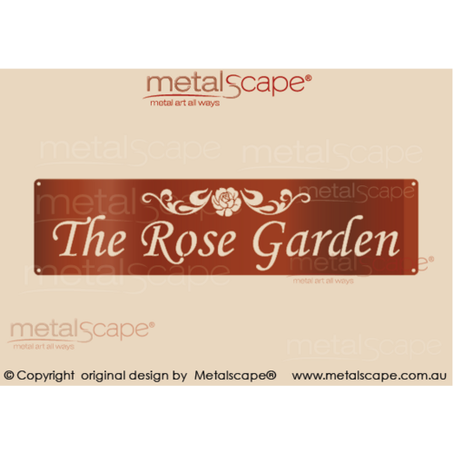 Metalscape - Farm Property Signs-Medium Property Sign - Classic Cut