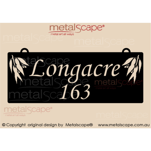 Metalscape - Farm Property Signs-Medium Property Sign - Classic Cut - Up to 2 lines