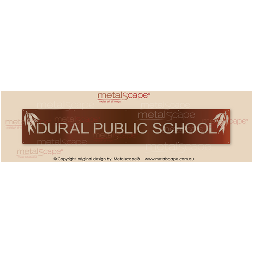 Metalscape - Farm Property Signs-Extra Large Property Sign - Classic Cut style
