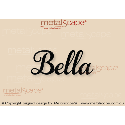 Metalscape - Farm Property Signs-Classic Solid Script Property Sign