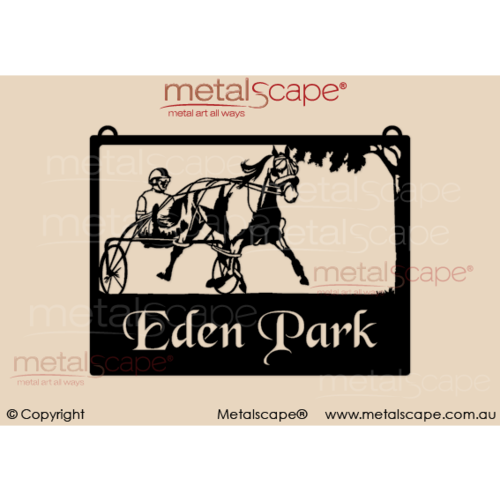 Metalscape - Farm Property Signs-Medium Property Sign -Pacer Detailed
