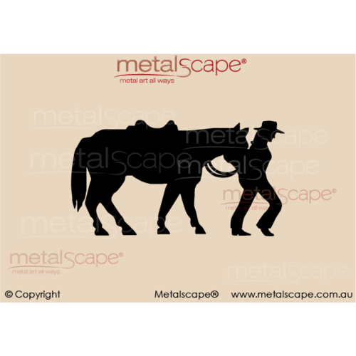 Countryscape - Metalscape - Metal Art - Farm-Jillarroo Image